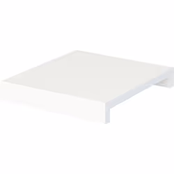 Orchestro Second Plateau SDB blanc Orchestro Second Plateau modulable pour salle de bain en melamine blanc. Design exclusif J ...