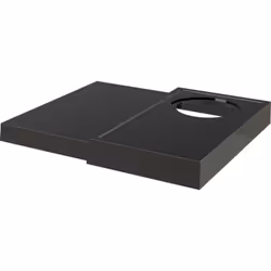 Orchestro Plateau percé noir Orchestro Plateau percé d'accueil modulable en melamine noir permettant d'accueilir une machine  ...