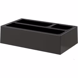 Orchestro Porte sachet noir Orchestro Porte sachets d'accueil modulable en melamine noir. Les + produits: Modulable Facile à  ...