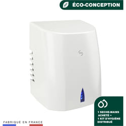 JVD - Sèche-Mains Copt'Air chauffant Blanc - Matériel professionnel