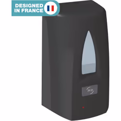 Dist. Yaliss Savon mousse auto. noir mat Distributeur de Savon mousse Yaliss automatique Noir Mat. 1000 ml avec détection aut ...
