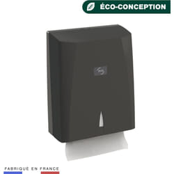 JVD - Distributeur d'essuie-mains Yaliss noir mat. - Matériel professionnel