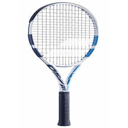 Babolat Evo Drive Women Sport Raquette de Tennis Adulte Femme Cordee Bleu et Blanc Avec Housse