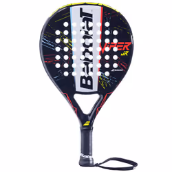Babolat Viper Junior, Noir, Gris, Jaune, Charbon, Fibre de verre, unisexe, Pair, 34 mm, 300 g