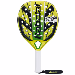 Babolat Counter Vertuo, Noir, Vert, Jaune, Charbon, EVA (Acétate de vinyle d'éthylène), Fibre de verre, unisexe, Pair, 38 mm, ...