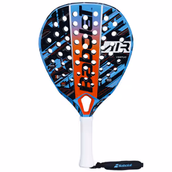 Babolat Air Vertuo, Noir, Bleu, Orange, Charbon, EVA (Acétate de vinyle d'éthylène), Fibre de verre, unisexe, Pair, 38 mm, 34 ...