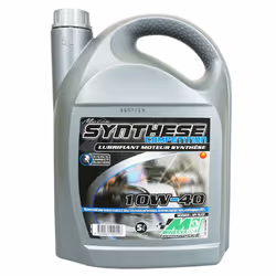 MINERVA OIL HUILE MOTEUR 4 TEMPS MINERVA AUTO SYNTHESE COMPETITION 10W40 ESSENCE ET DIESEL SANS FAP (100% SYNTHESE) (5L)