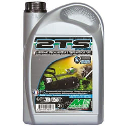 Lubrifiant huile moteur 2 temps synthétique bidon 2 litres Minerva oil