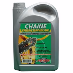 Contenance : Bidon 2 l Lubrifiant spécialement développé pour les chaînes de tronçonneuses et d'abatteuses. Préserve la chaîn ...