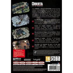 Kalypso Omerta : City of Gangsters Standard Allemand, Anglais, Coréen, Français, Polonais, Russe PC