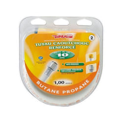 Flexible butane/propane - Non spécifié - 2M - Raccords à vis - Utilisation extérieure - PVC