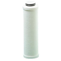 Cartouche filtre charbon actif A joints toriques DIPRA - Blanc - 274 mm - Intérieur