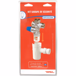 Dipra 905061 Connecteur de tuyau Bleu, Acier inoxydable, Blanc 1 pièce(s)
