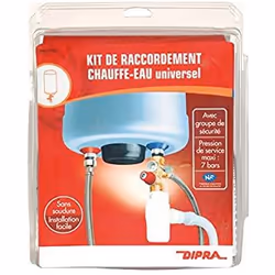 Dipra 920062, Laiton, Rouge, Blanc