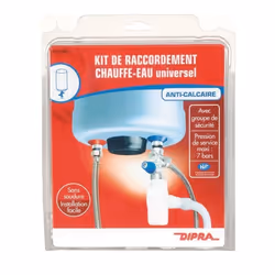 DIPRA Kit chauffe-eau universel anti-calcaire
