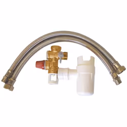 Kit de raccordement chauffe-eau DIPRA - NF - Gris
