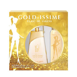 Ulric de Varens Gold-Issime Eau De Parfum 75ml + Deodorants 125ml