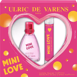 Ulric de Varens Mini Love EDP 25 ml + sac 20 ml, Femmes, 2 pièce(s), Eau de parfum, 25 ml, 20 ml, Spray