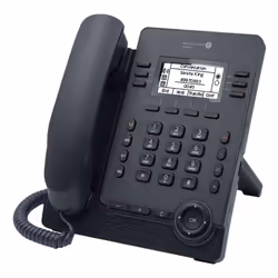 Alcatel-Lucent Enterprise M3, Téléphone DECT, Combiné filaire, Haut-parleur, 1000 entrées, Gris