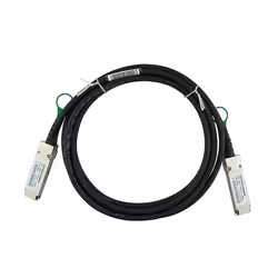BlueOptics OS6860-CBL-300, 3 m, QSFP, QSFP, Mâle/Mâle, Noir, Nickel, 40 Gbit/s