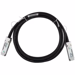 BlueOptics OS6560-CBL-100-BL, 1 m, QSFP, QSFP, Mâle/Mâle, Orange, 40 Gbit/s