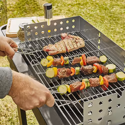 Cook'in Garden EASY 60 Barbecue Chariot Charbon de bois (combustible) Noir - Vue supplémentaire 11