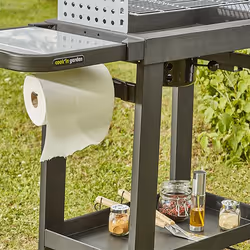 Cook'in Garden EASY 60 Barbecue Chariot Charbon de bois (combustible) Noir - Vue supplémentaire 14