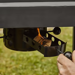 Cook'in Garden EASY 60 Barbecue Chariot Charbon de bois (combustible) Noir - Vue supplémentaire 6