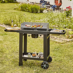 Cook'in Garden EASY 60 Barbecue Chariot Charbon de bois (combustible) Noir - Vue supplémentaire 9