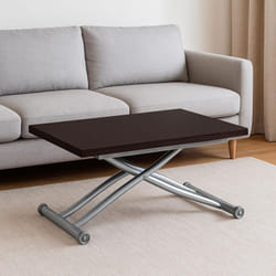 Table basse relevable Carrera Bois wenge