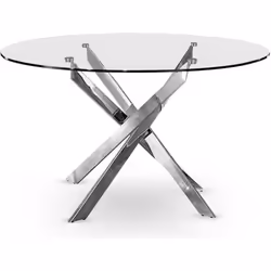Table Croisade Chrome