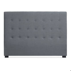 Tête de lit Luxor 160cm Tissu Gris