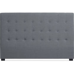 Tête de lit Luxor 180cm Tissu Gris