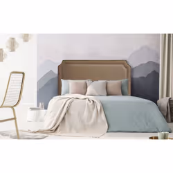 Tête de lit Milana 180cm Tissu Taupe