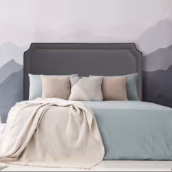Tête de lit Milana 180cm Tissu Gris