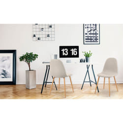 Lot de 4 chaises scandinaves Gao Tissu Beige