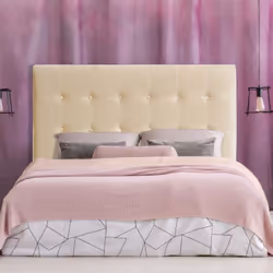 Tête de lit Luxor 160cm Velours Beige