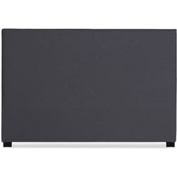 Tête de lit Diam 180cm Tissu Gris Foncé