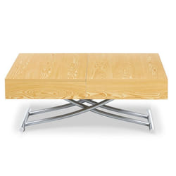 Table basse relevable Sundance Chêne clair