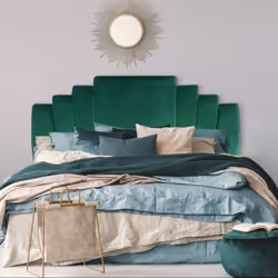 Tête de lit Arena 180 cm Velours Vert