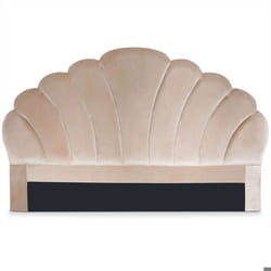 Tête de lit Mermaid 180 cm Velours Taupe
