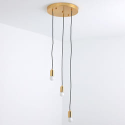 Suspension Triplado Métal Or