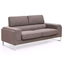 Canapé Barth 2 places Tissu Taupe