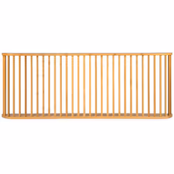 Tête de lit basse à barreaux spéciale futon Gariong L160cm Bambou