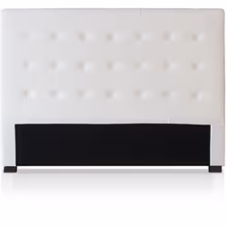 Tête de lit capitonnée Luxor 160cm Tissu bouclette Crème