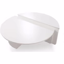 Set de 2 tables basses design Glowik Blanc mat