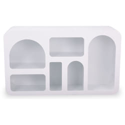 Buffet Navalor L130cm design arches style troglodyte Blanc