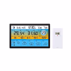 OPTEX Station Météo Grand Écran Wifi Compatible Tuya