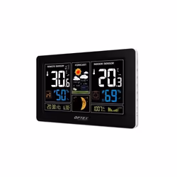 Station météo - OPTEX - 990043 - Couleur - Rechargeable USB - Intérieur
