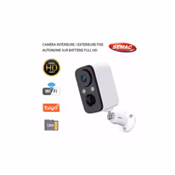 Caméra sur Batterie Optex P990432 + Carte Micro SD 128G Cette caméra de sécurité sans fil est alimentée par batterie . Idéale ...